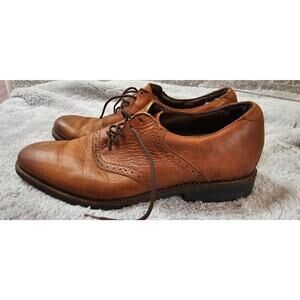 Neil M. Oxfords Supple Brown‎ Leather Dress Shoes size 11.5 D